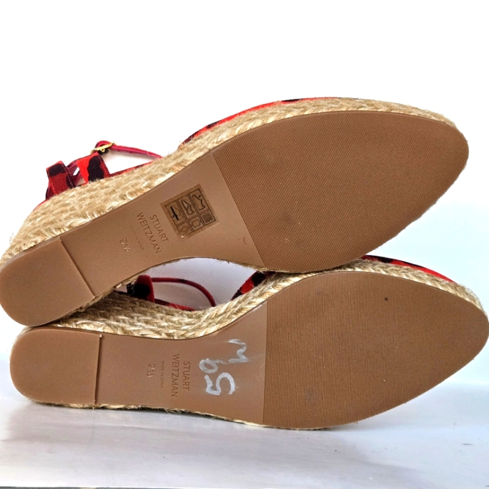 Stuart Weitzman Sasha espadrilles size 9.5M - Picture 6 of 8